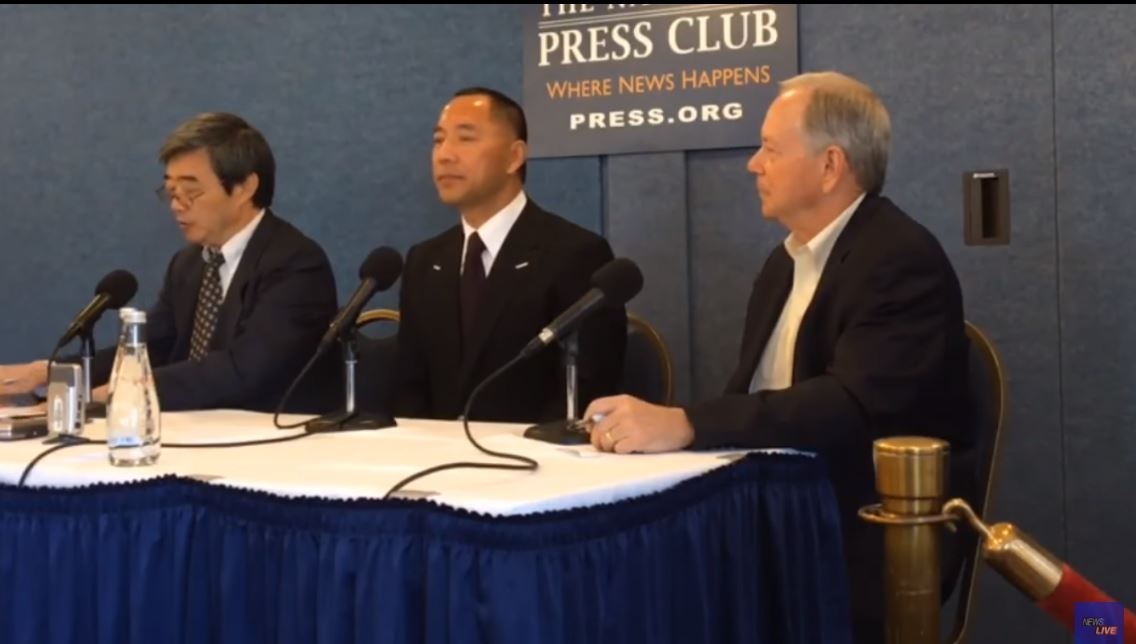 フリービーコンのビル ガルツと中国の反乱分子 億万長者の郭文貴が記者会見を開いた 海外ニュース翻訳情報局